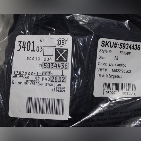 Lands End NEW w/tags women’s medium tall 10-12 navy blue pants NWT - Picture 11 of 11